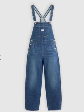 Levi’s vintage denim overalls dark wash size M